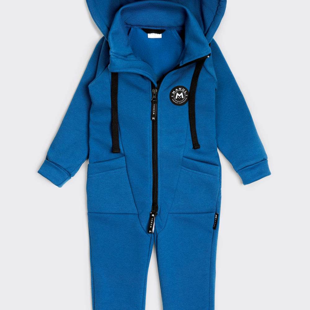 Ocean by MANUL® – Smart BackZip Brushed Cotton Jumpsuit