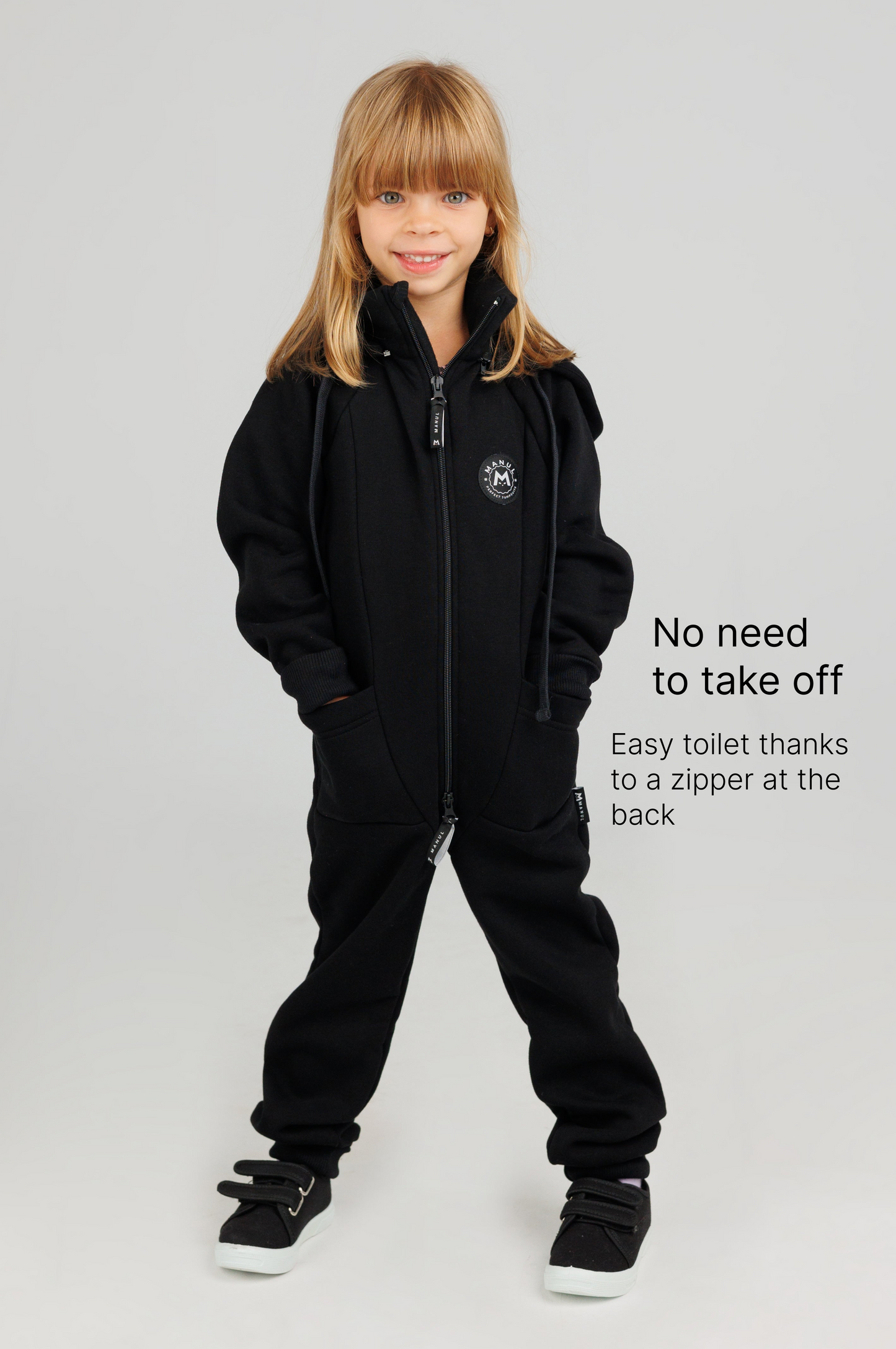 BackZip bavlněný overal — Panther
