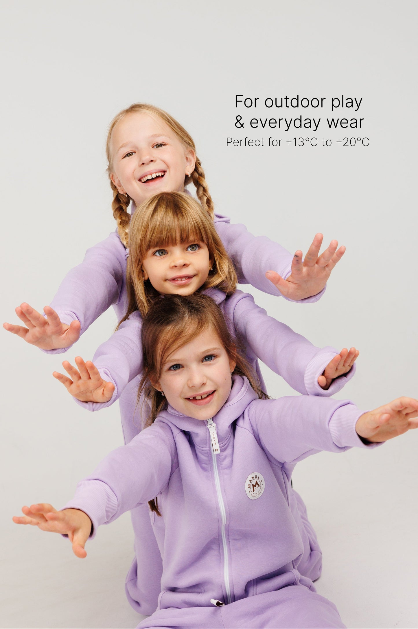 BackZip Cotton Jumpsuit — Lavender