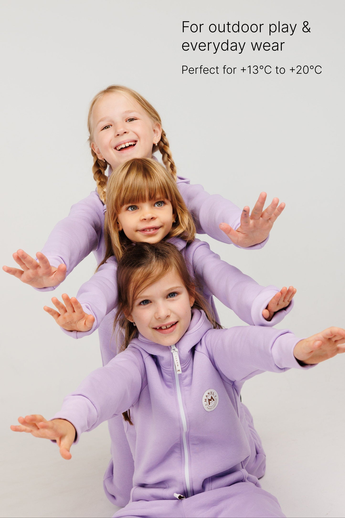 BackZip Cotton Jumpsuit — Lavender