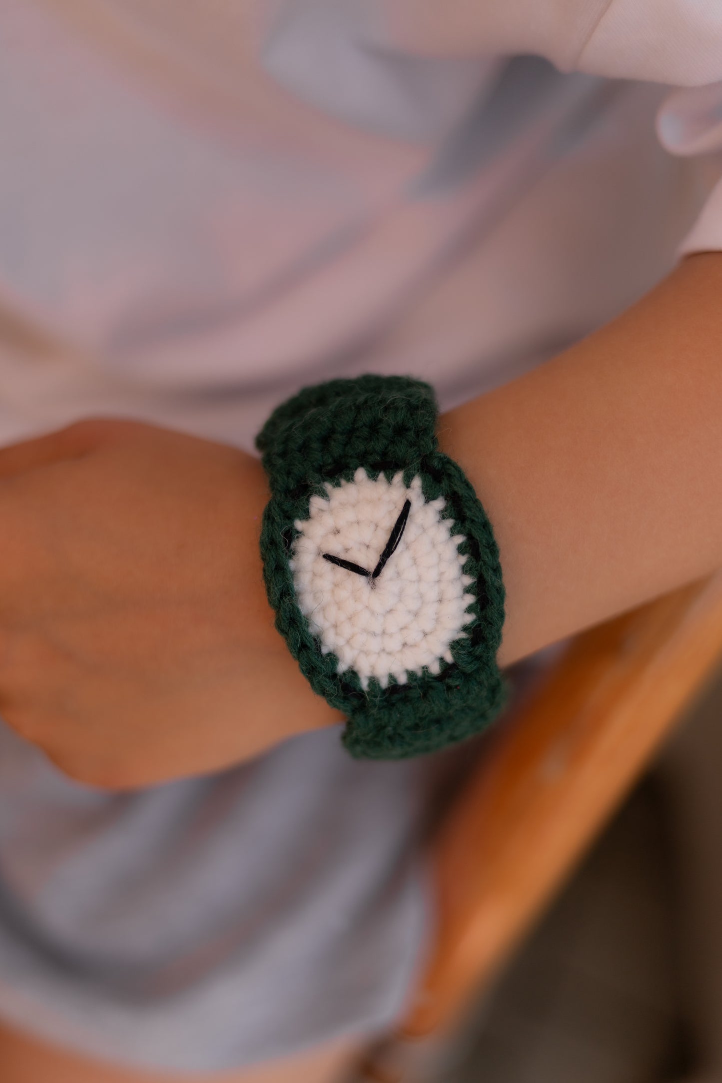 Hand-Knitted Watch — Forest Adventure