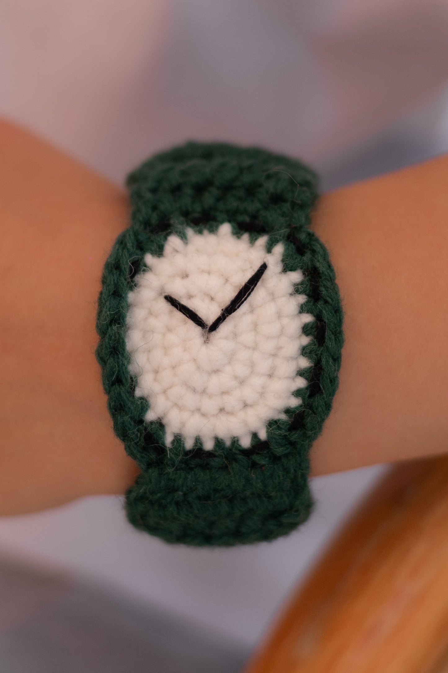 Hand-Knitted Watch — Forest Adventure