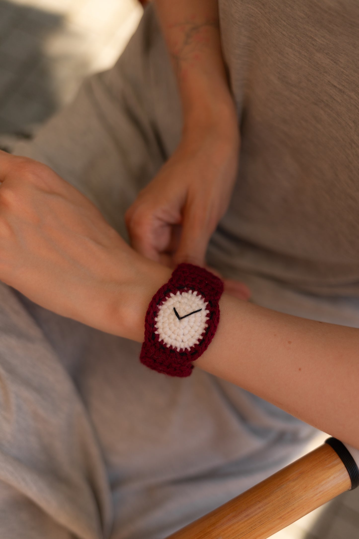 Hand-Knitted Watch — Bedtime Story