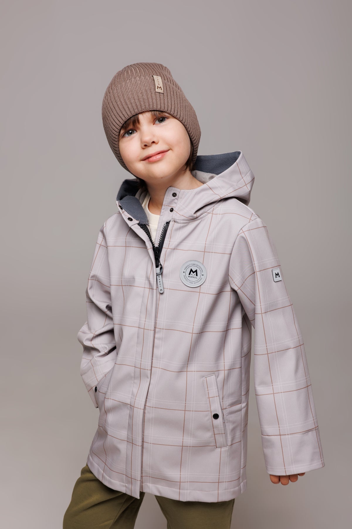 Lofoten Softshell Parka — Morning Mist