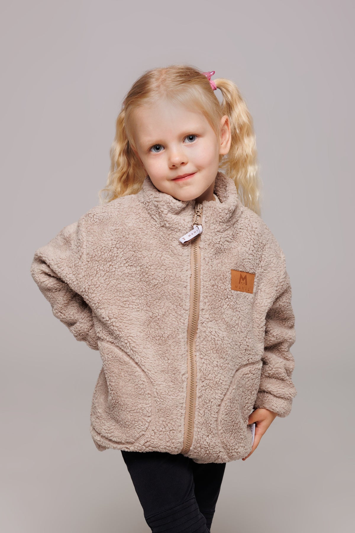 Bubble Zip Cotton — Cream