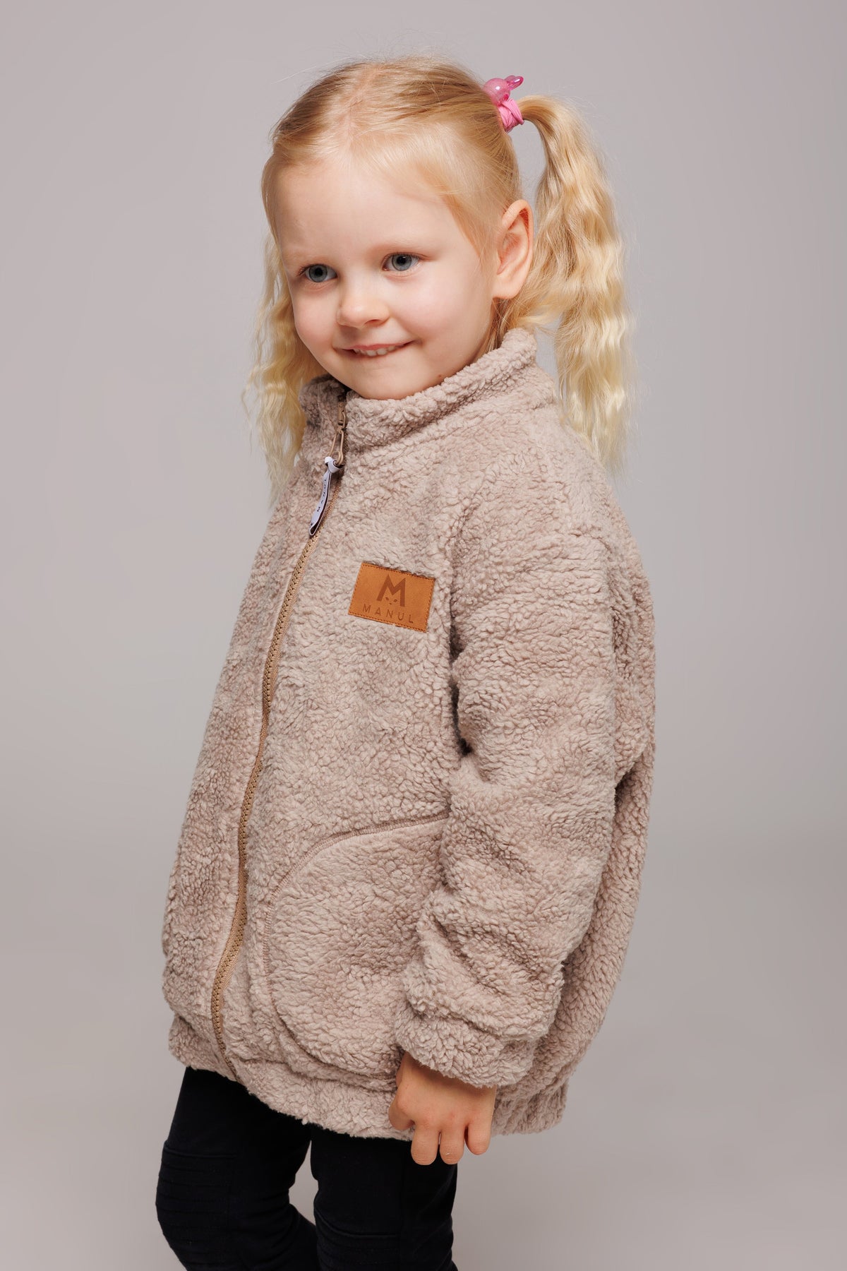 Bubble Zip Cotton — Cream
