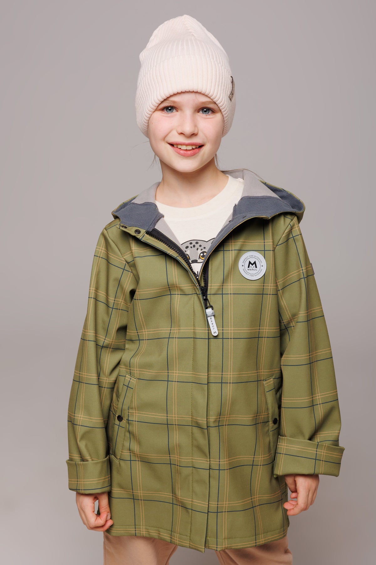 Lofoten Softshell Parka — Olive Moss