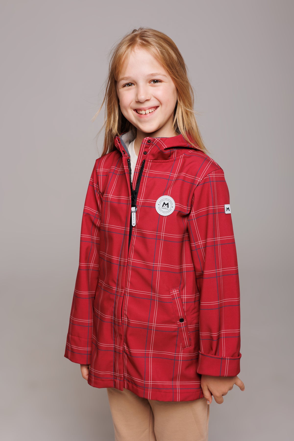 Lofoten Softshell Parka — Cranberry