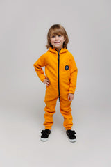 Cheddar by MANUL® – Basic BackZip Brushed Cotton Jumpsuit