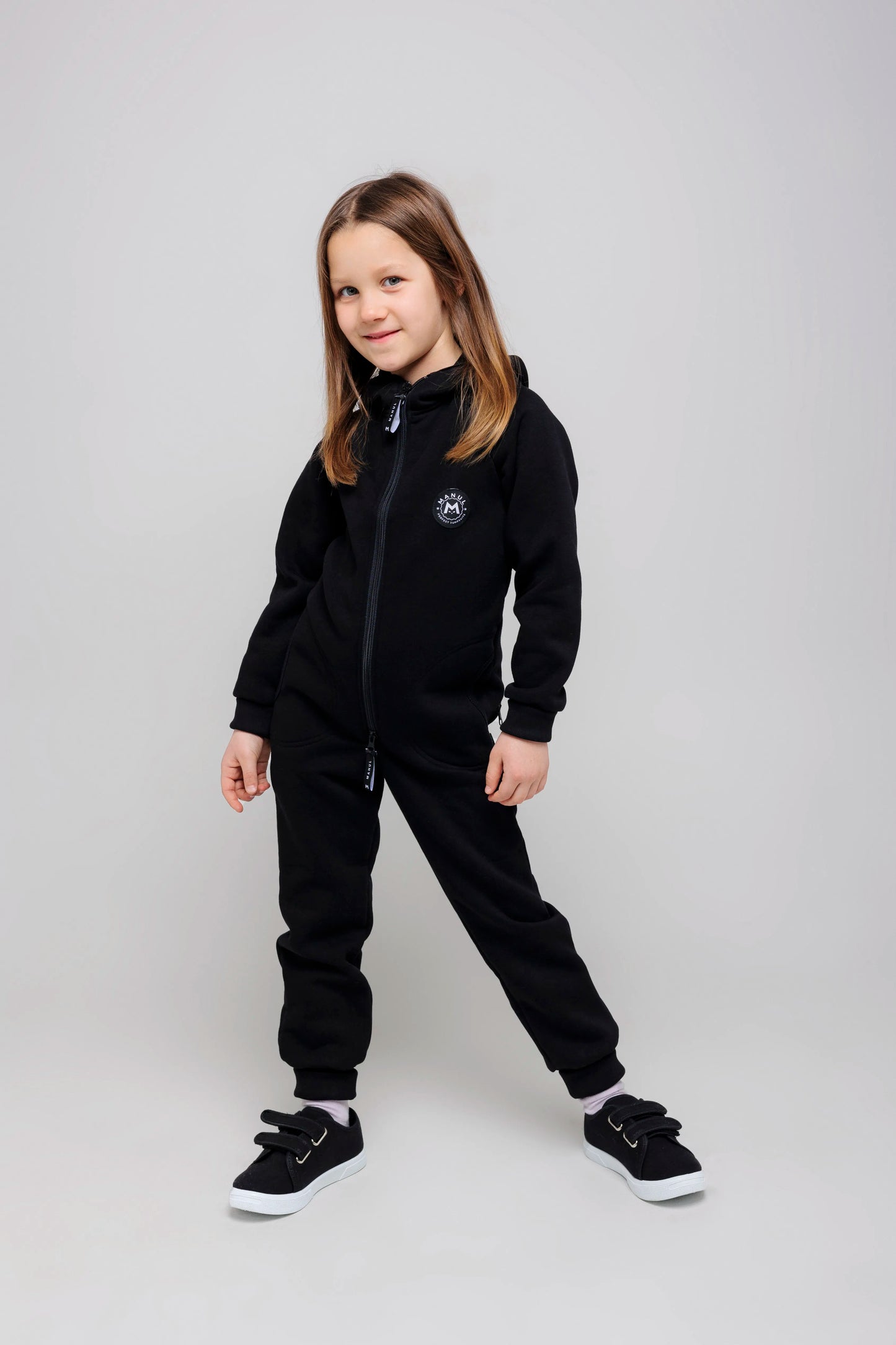 Panther by MANUL® – Basic BackZip Brushed Cotton Jumpsuit