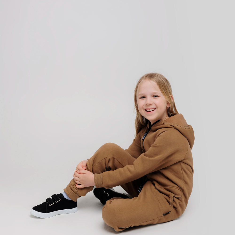 
                      
                        Latte by MANUL® – Basic Brushed Cotton Jumpsuit / No BackZip
                      
                    