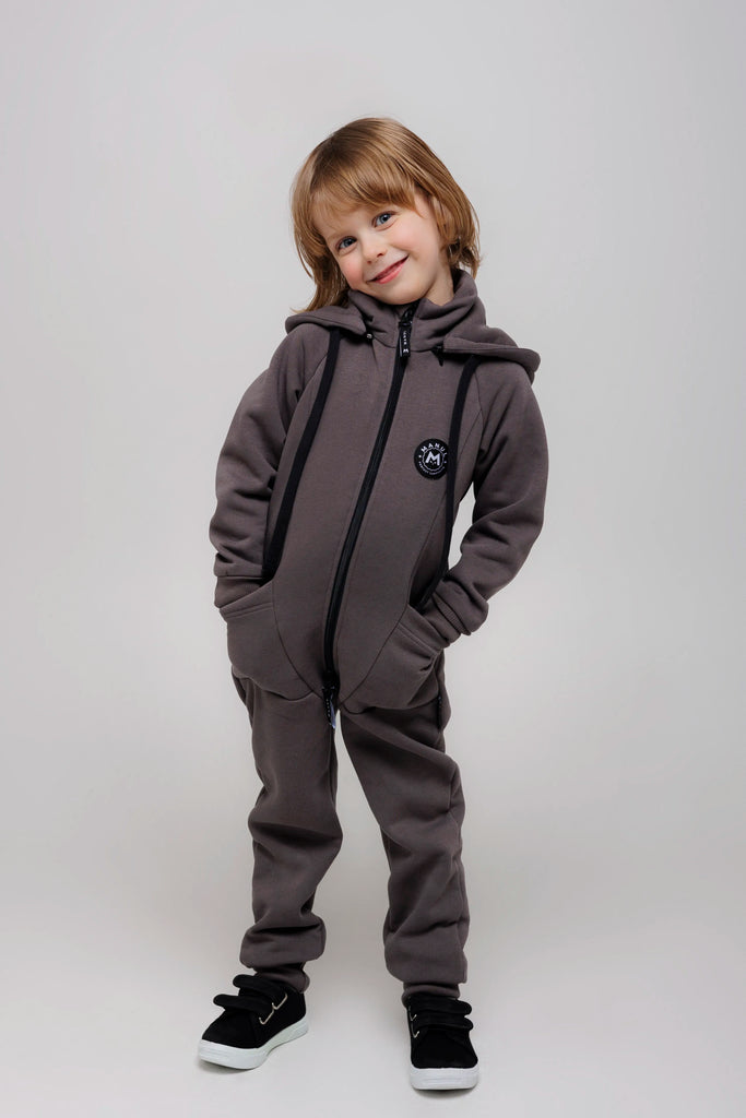 Steel by MANUL® – Smart BackZip Brushed Cotton Jumpsuit