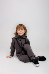 Steel by MANUL® – Smart BackZip Brushed Cotton Jumpsuit