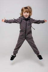 Steel by MANUL® – Smart BackZip Brushed Cotton Jumpsuit