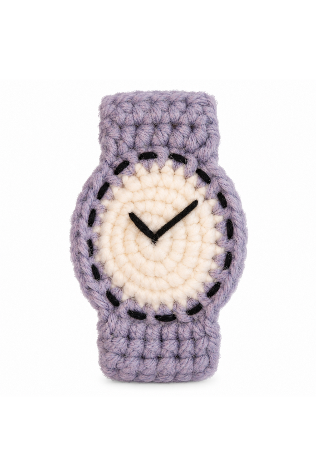 Handgestrickte Uhr — Stiller Morgen