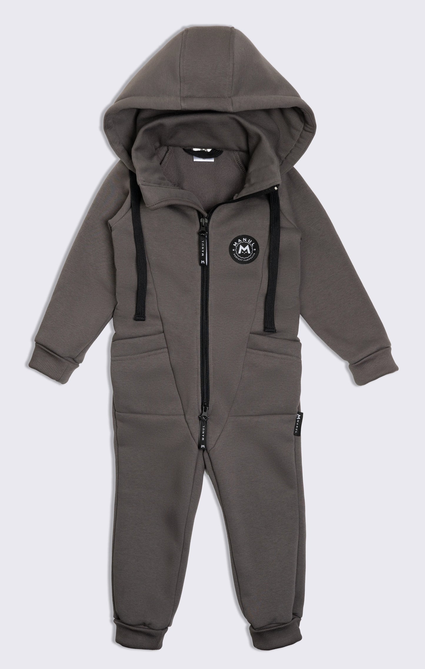 Steel by MANUL® – Smart BackZip Brushed Cotton Jumpsuit