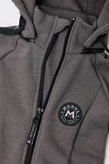 Steel by MANUL® – Smart BackZip Brushed Cotton Jumpsuit