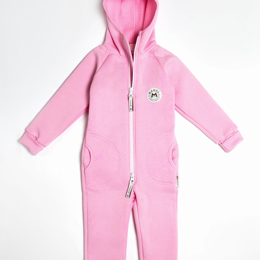 Flamingo by MANUL® - Basic BackZip Brushed Cotton Jumpsuit