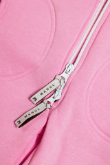 Flamingo by MANUL® - Basic BackZip Brushed Cotton Jumpsuit