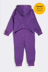 Grappe by MANUL® – Basic BackZip Brushed Cotton Jumpsuit