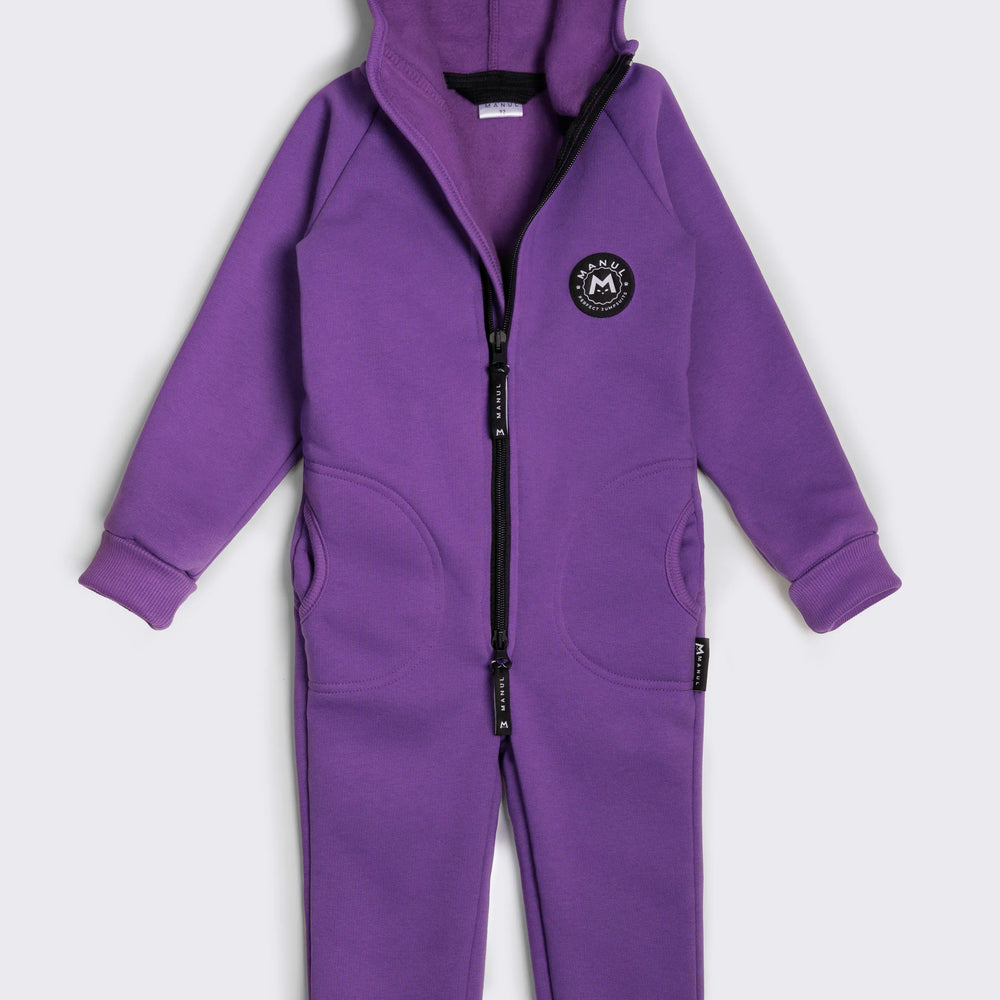 Grappe by MANUL® – Basic BackZip Brushed Cotton Jumpsuit