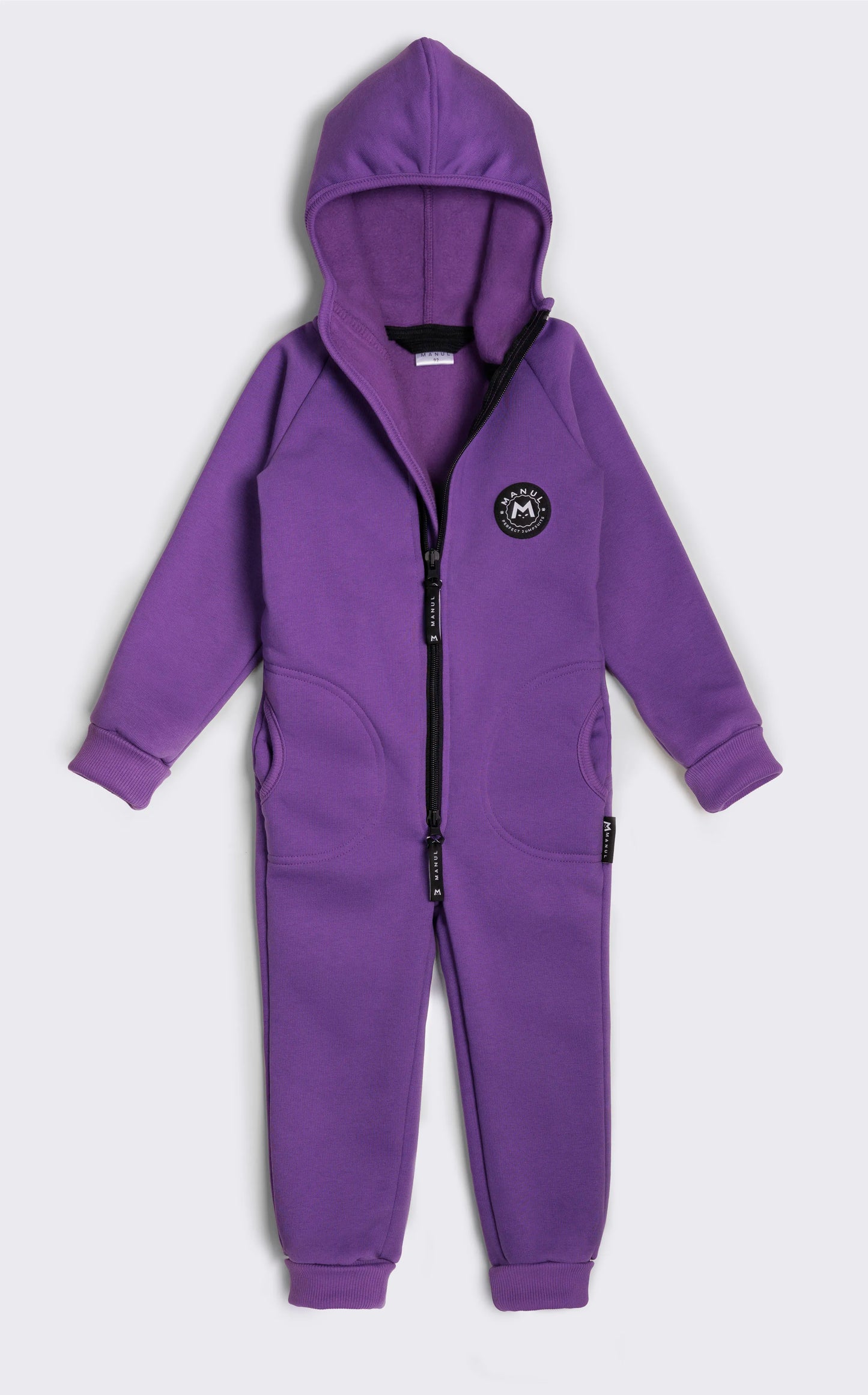 Grappe by MANUL® – Basic BackZip Brushed Cotton Jumpsuit